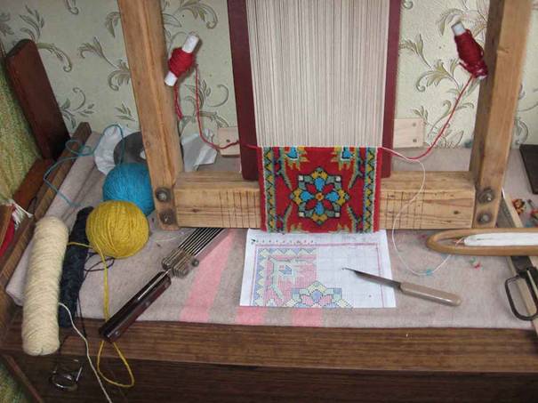 Технология изготовления ковров ручной работы